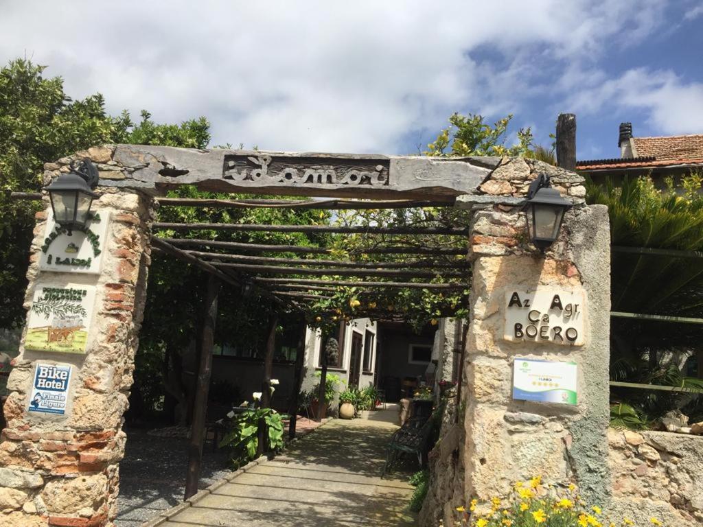 Agriturismo I Lamoi Finale Ligure Exterior foto